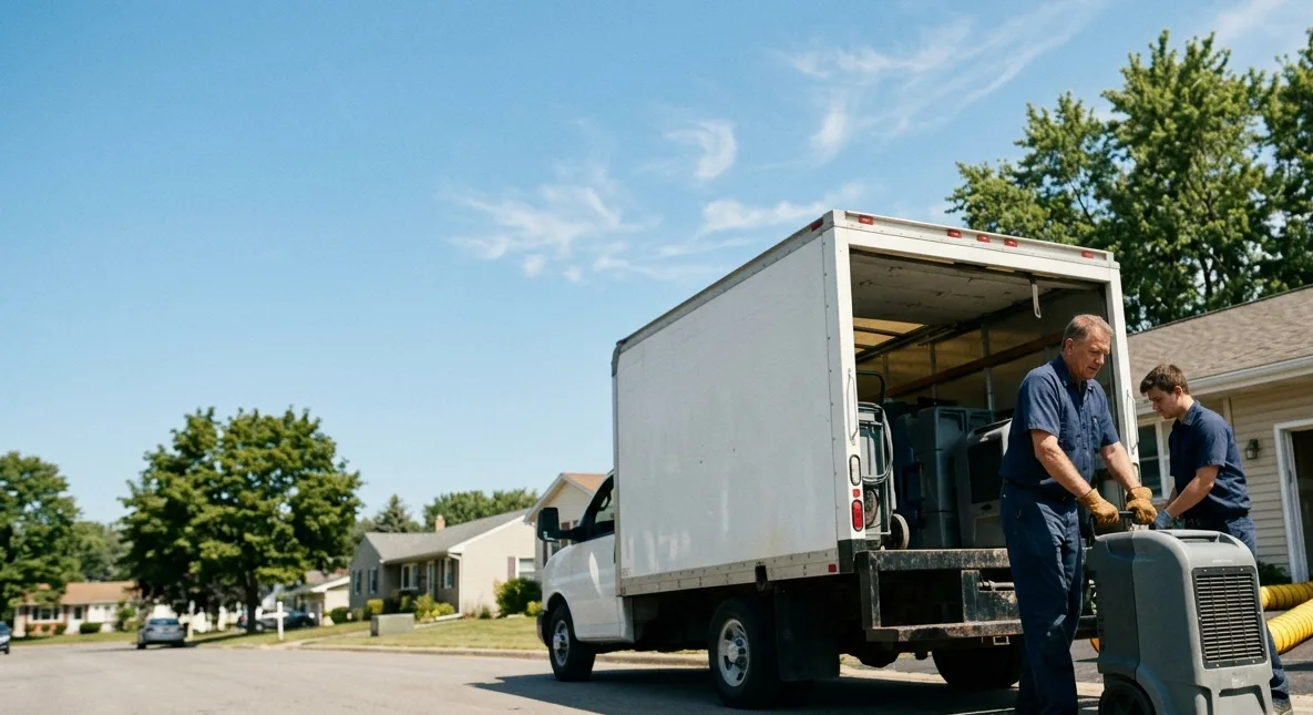 Water Damage Cleanup in Martinsburg, OH near me